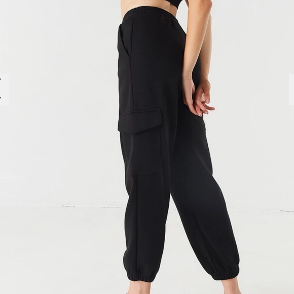 Fleece cargo jogger | urban planet - Picture 2 of 2